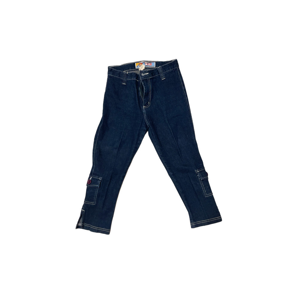 CARGO lightweight denim pants